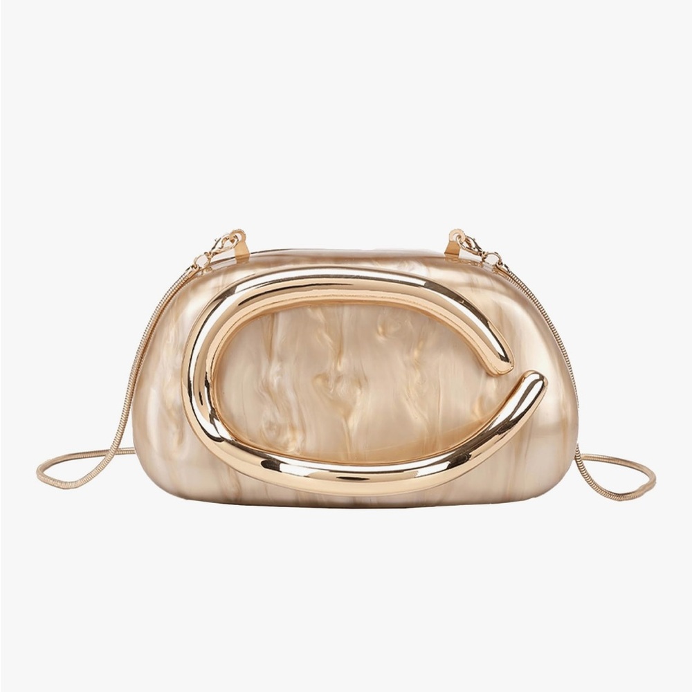 Elegant Gold Women's Bag